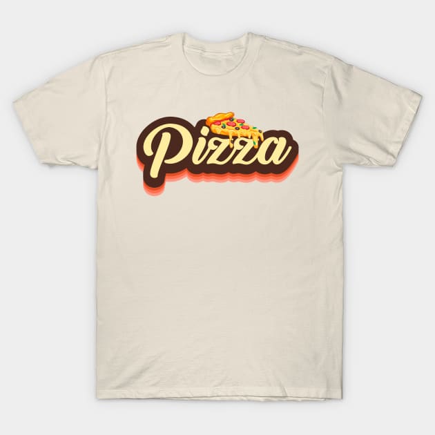 Vintage Pizza T-Shirt by Easy Life